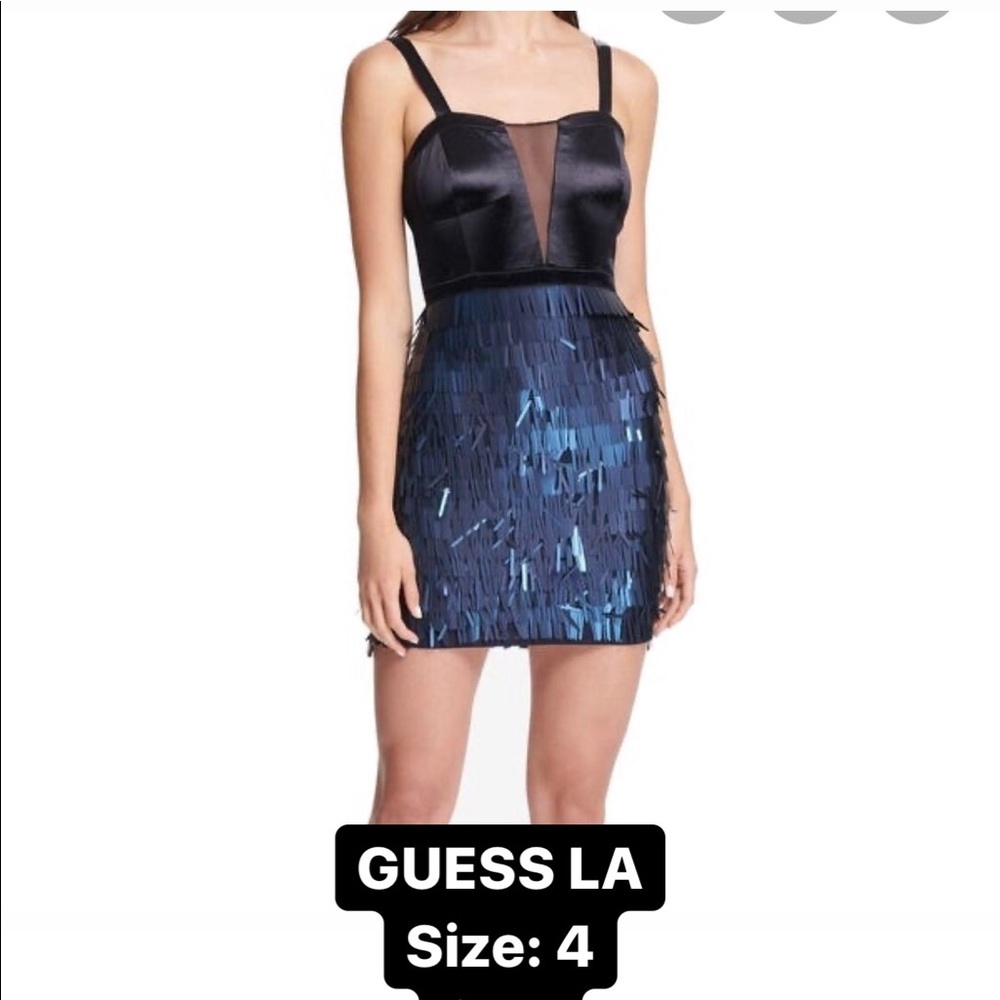 GUESS - black fun & flirty cocktail dress